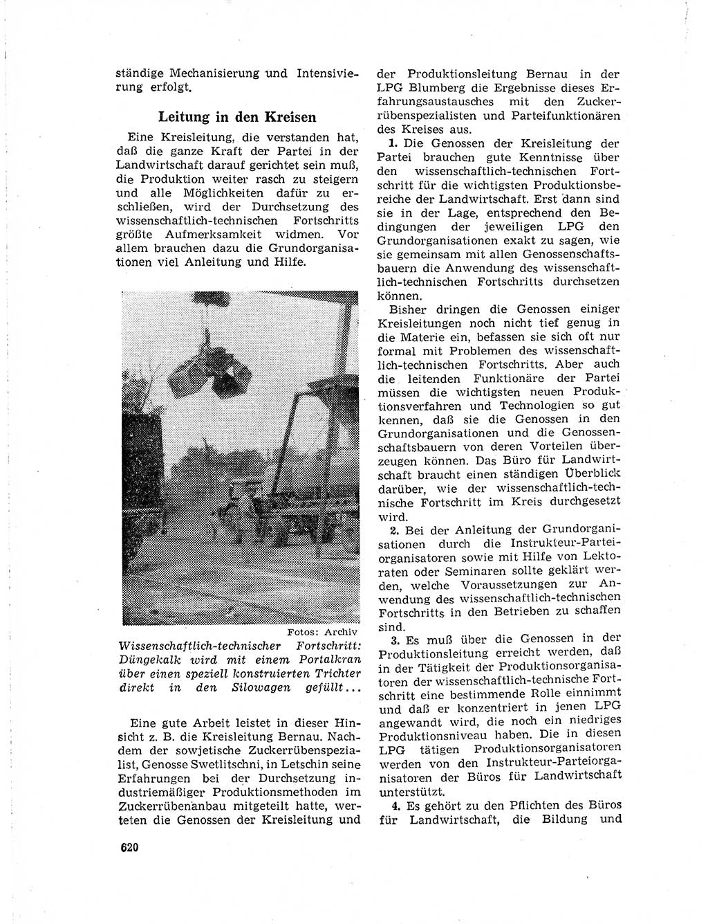 Neuer Weg (NW), Organ des Zentralkomitees (ZK) der SED (Sozialistische Einheitspartei Deutschlands) für Fragen des Parteilebens, 19. Jahrgang [Deutsche Demokratische Republik (DDR)] 1964, Seite 620 (NW ZK SED DDR 1964, S. 620)