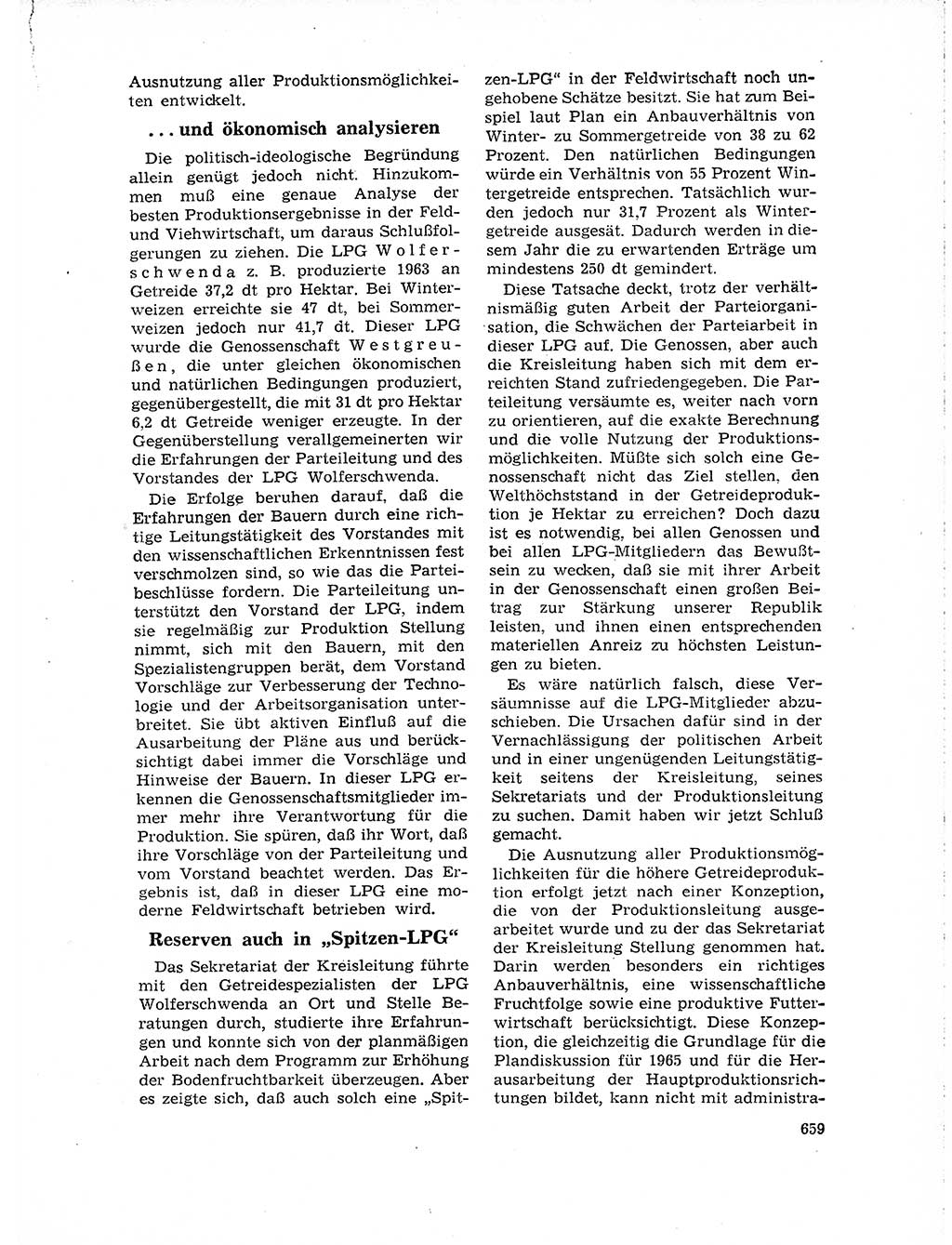 Neuer Weg (NW), Organ des Zentralkomitees (ZK) der SED (Sozialistische Einheitspartei Deutschlands) für Fragen des Parteilebens, 19. Jahrgang [Deutsche Demokratische Republik (DDR)] 1964, Seite 659 (NW ZK SED DDR 1964, S. 659)