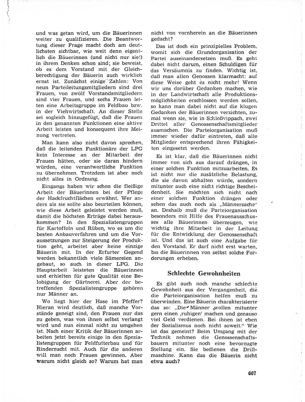Neuer Weg (NW), Organ des Zentralkomitees (ZK) der SED (Sozialistische Einheitspartei Deutschlands) für Fragen des Parteilebens, 19. Jahrgang [Deutsche Demokratische Republik (DDR)] 1964, Seite 667 (NW ZK SED DDR 1964, S. 667)