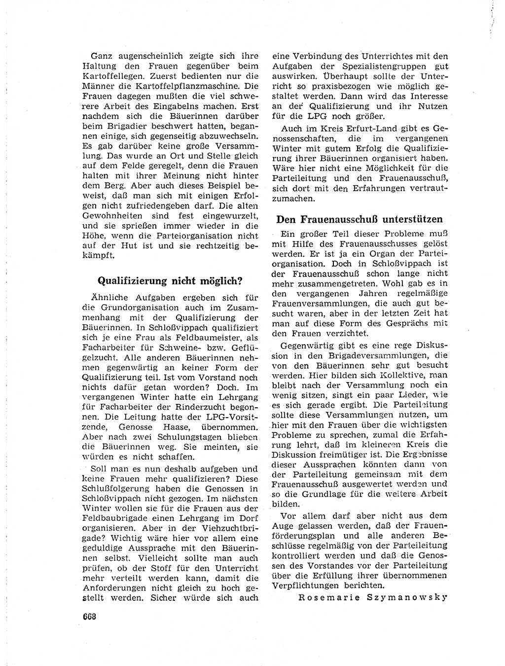 Neuer Weg (NW), Organ des Zentralkomitees (ZK) der SED (Sozialistische Einheitspartei Deutschlands) für Fragen des Parteilebens, 19. Jahrgang [Deutsche Demokratische Republik (DDR)] 1964, Seite 668 (NW ZK SED DDR 1964, S. 668)