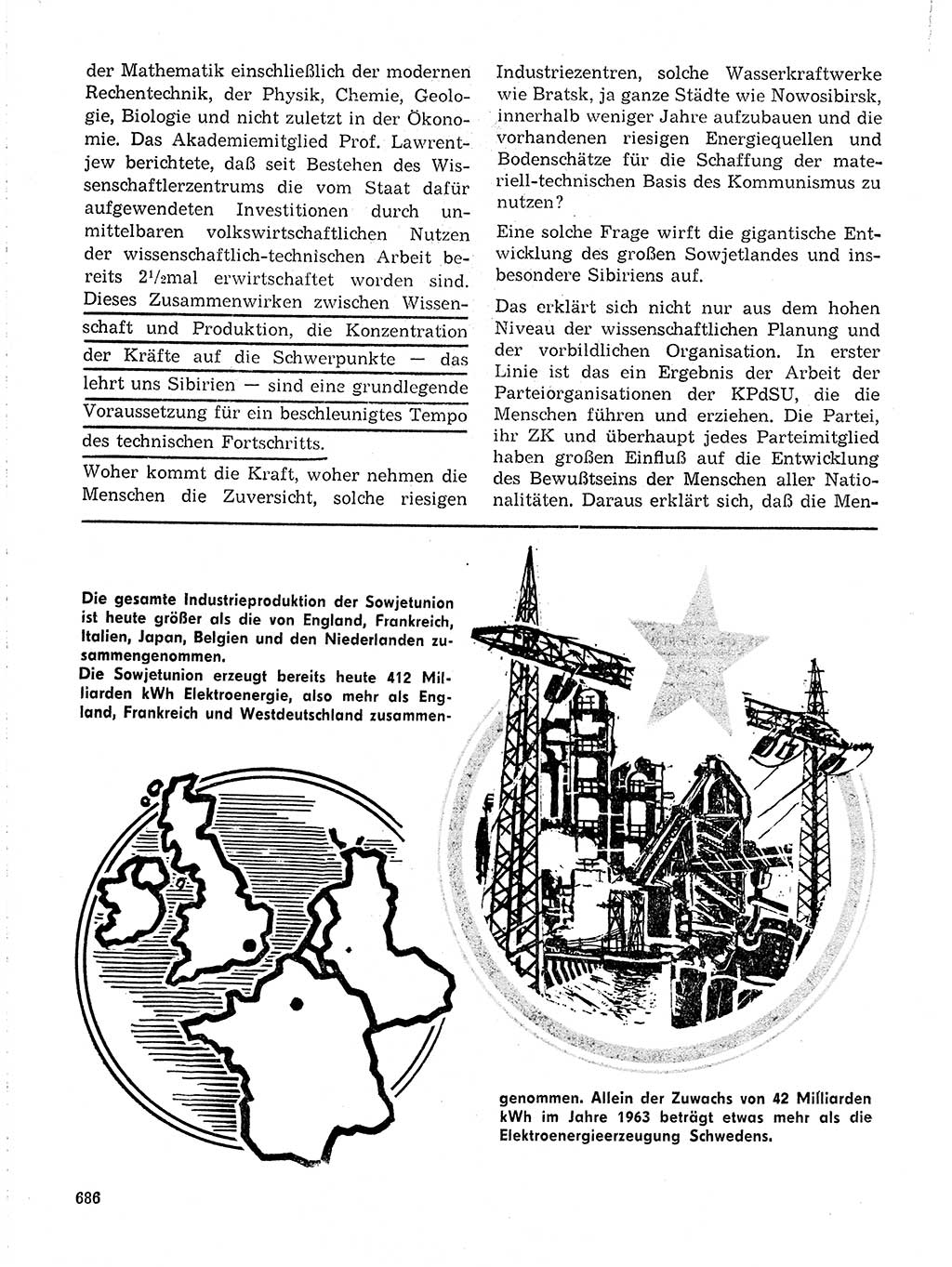 Neuer Weg (NW), Organ des Zentralkomitees (ZK) der SED (Sozialistische Einheitspartei Deutschlands) für Fragen des Parteilebens, 19. Jahrgang [Deutsche Demokratische Republik (DDR)] 1964, Seite 686 (NW ZK SED DDR 1964, S. 686)