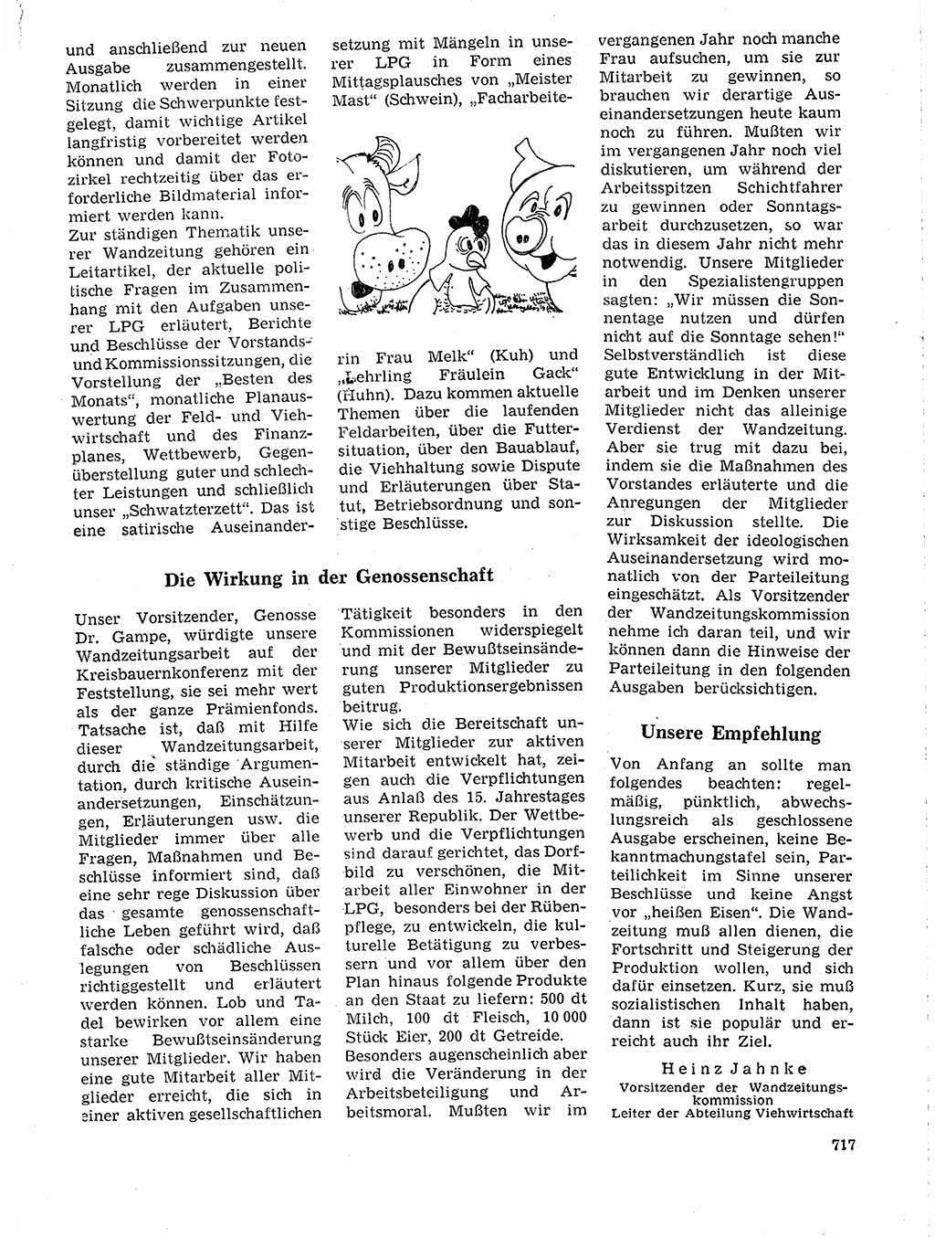 Neuer Weg (NW), Organ des Zentralkomitees (ZK) der SED (Sozialistische Einheitspartei Deutschlands) für Fragen des Parteilebens, 19. Jahrgang [Deutsche Demokratische Republik (DDR)] 1964, Seite 717 (NW ZK SED DDR 1964, S. 717)