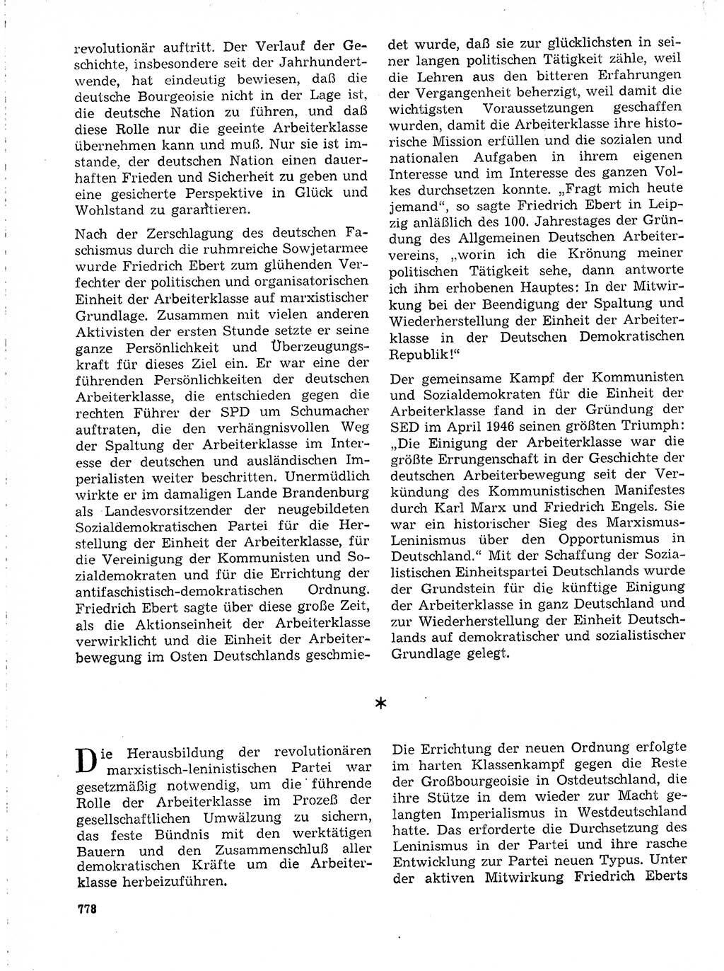 Neuer Weg (NW), Organ des Zentralkomitees (ZK) der SED (Sozialistische Einheitspartei Deutschlands) für Fragen des Parteilebens, 19. Jahrgang [Deutsche Demokratische Republik (DDR)] 1964, Seite 778 (NW ZK SED DDR 1964, S. 778)