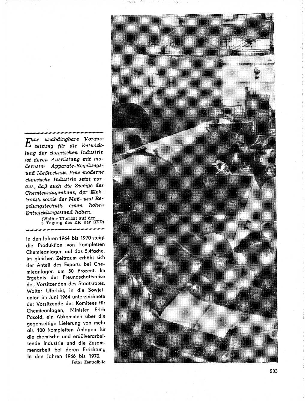 Neuer Weg (NW), Organ des Zentralkomitees (ZK) der SED (Sozialistische Einheitspartei Deutschlands) für Fragen des Parteilebens, 19. Jahrgang [Deutsche Demokratische Republik (DDR)] 1964, Seite 903 (NW ZK SED DDR 1964, S. 903)
