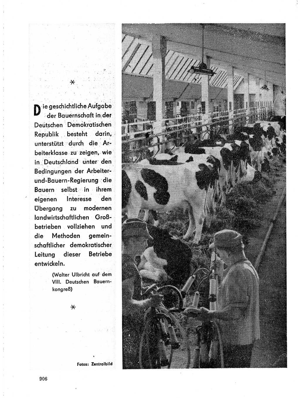 Neuer Weg (NW), Organ des Zentralkomitees (ZK) der SED (Sozialistische Einheitspartei Deutschlands) für Fragen des Parteilebens, 19. Jahrgang [Deutsche Demokratische Republik (DDR)] 1964, Seite 906 (NW ZK SED DDR 1964, S. 906)