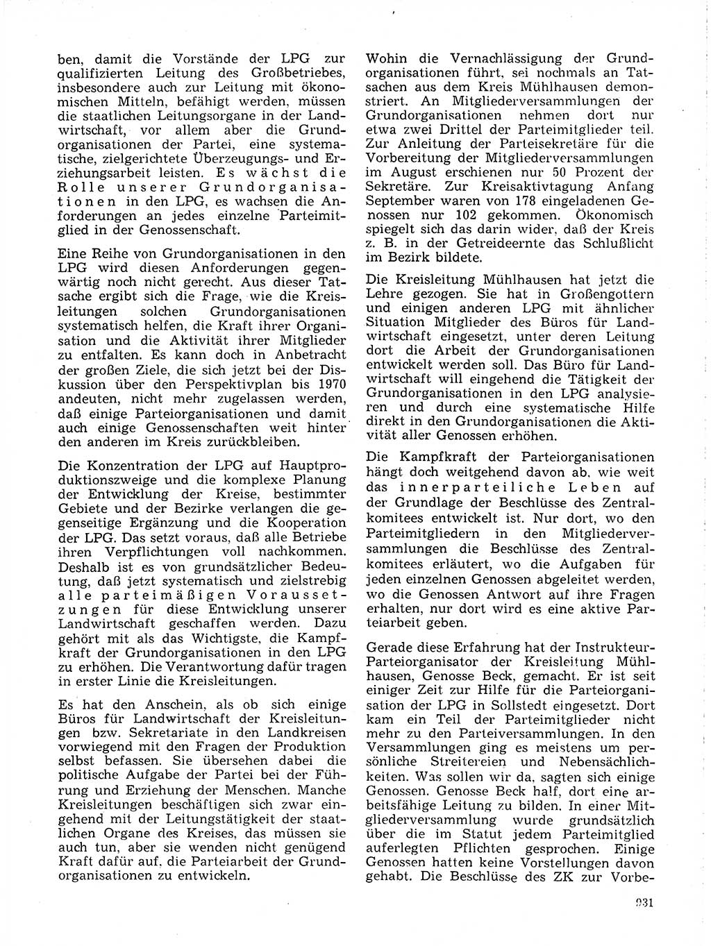 Neuer Weg (NW), Organ des Zentralkomitees (ZK) der SED (Sozialistische Einheitspartei Deutschlands) für Fragen des Parteilebens, 19. Jahrgang [Deutsche Demokratische Republik (DDR)] 1964, Seite 931 (NW ZK SED DDR 1964, S. 931)