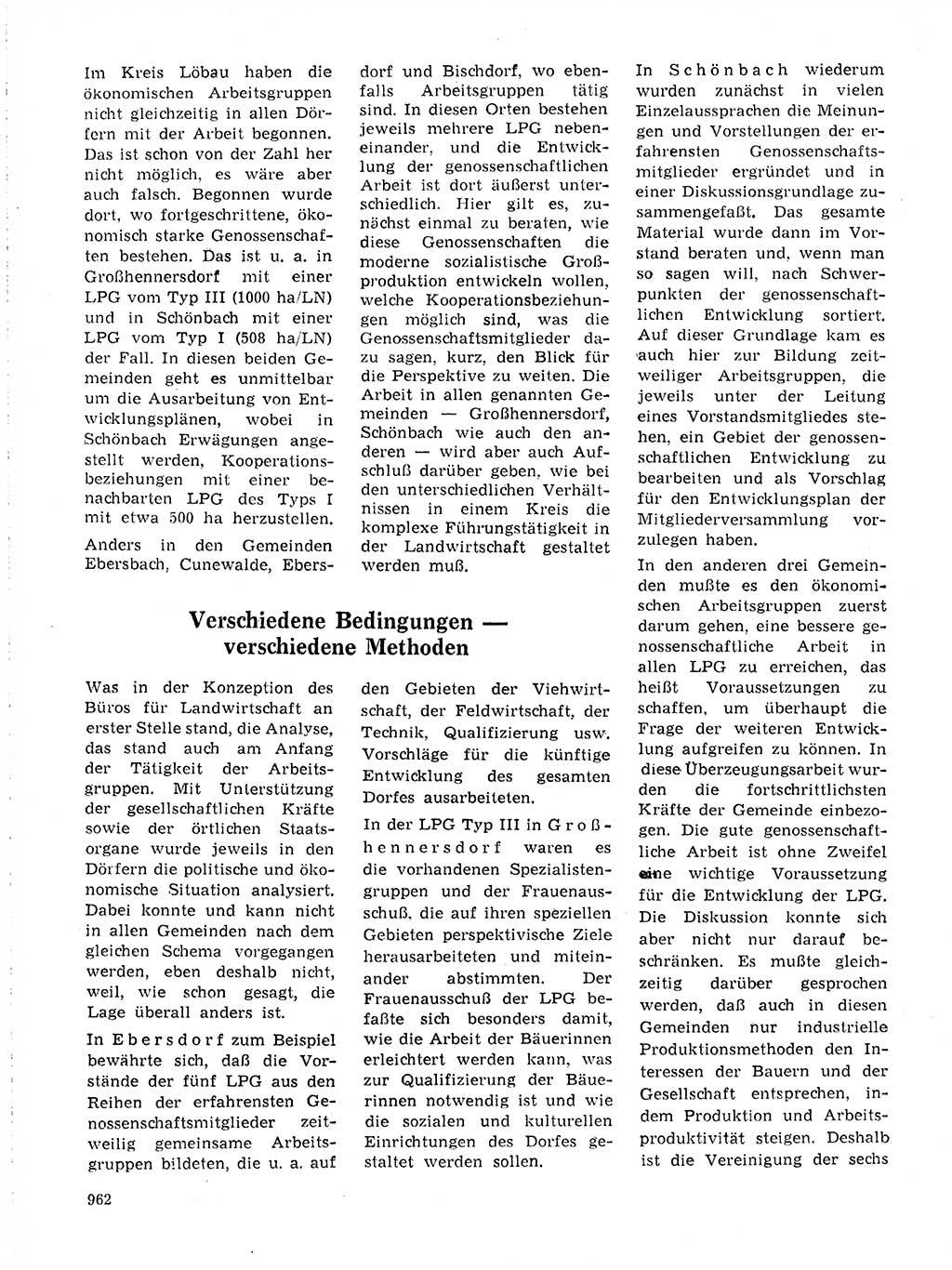 Neuer Weg (NW), Organ des Zentralkomitees (ZK) der SED (Sozialistische Einheitspartei Deutschlands) für Fragen des Parteilebens, 19. Jahrgang [Deutsche Demokratische Republik (DDR)] 1964, Seite 962 (NW ZK SED DDR 1964, S. 962)