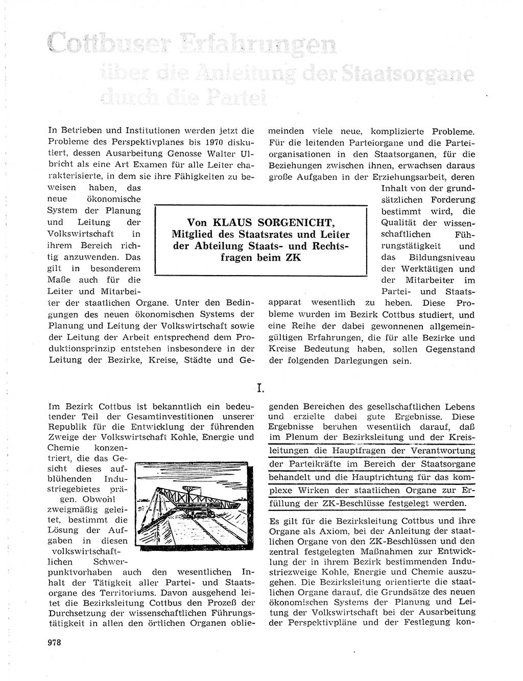 Neuer Weg (NW), Organ des Zentralkomitees (ZK) der SED (Sozialistische Einheitspartei Deutschlands) für Fragen des Parteilebens, 19. Jahrgang [Deutsche Demokratische Republik (DDR)] 1964, Seite 978 (NW ZK SED DDR 1964, S. 978)
