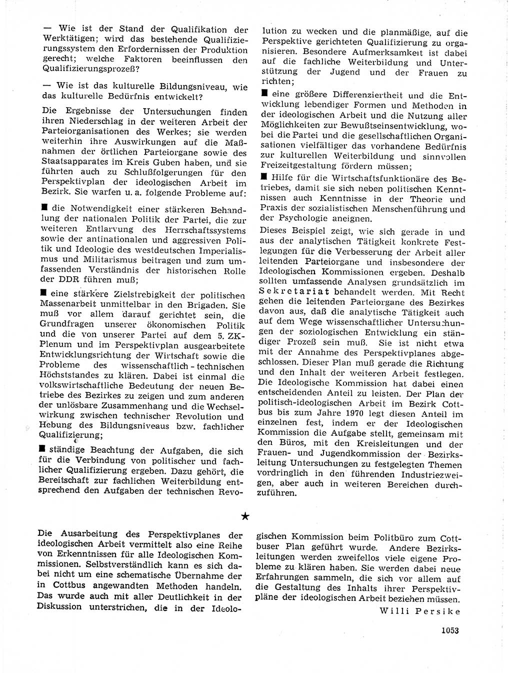 Neuer Weg (NW), Organ des Zentralkomitees (ZK) der SED (Sozialistische Einheitspartei Deutschlands) für Fragen des Parteilebens, 19. Jahrgang [Deutsche Demokratische Republik (DDR)] 1964, Seite 1053 (NW ZK SED DDR 1964, S. 1053)