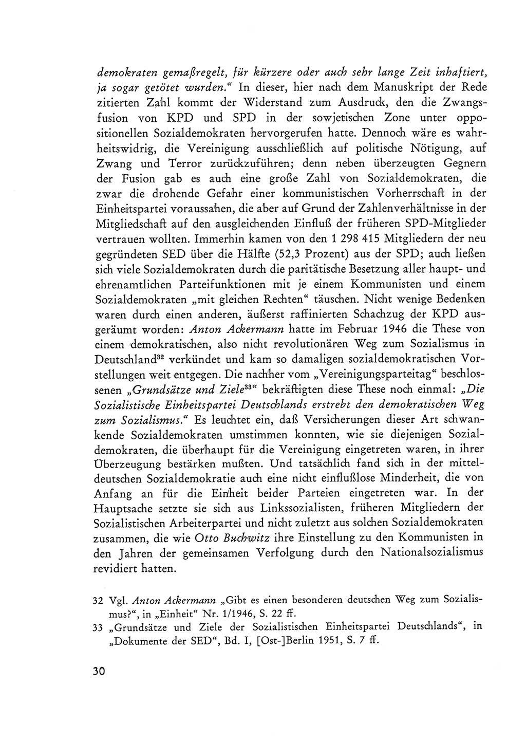 Selbstbehauptung und Widerstand in der Sowjetischen Besatzungszone (SBZ) Deutschlands [Deutsche Demokratische Republik (DDR)] 1964, Seite 30 (Selbstbeh. Wdst. SBZ Dtl. DDR 1964, S. 30)