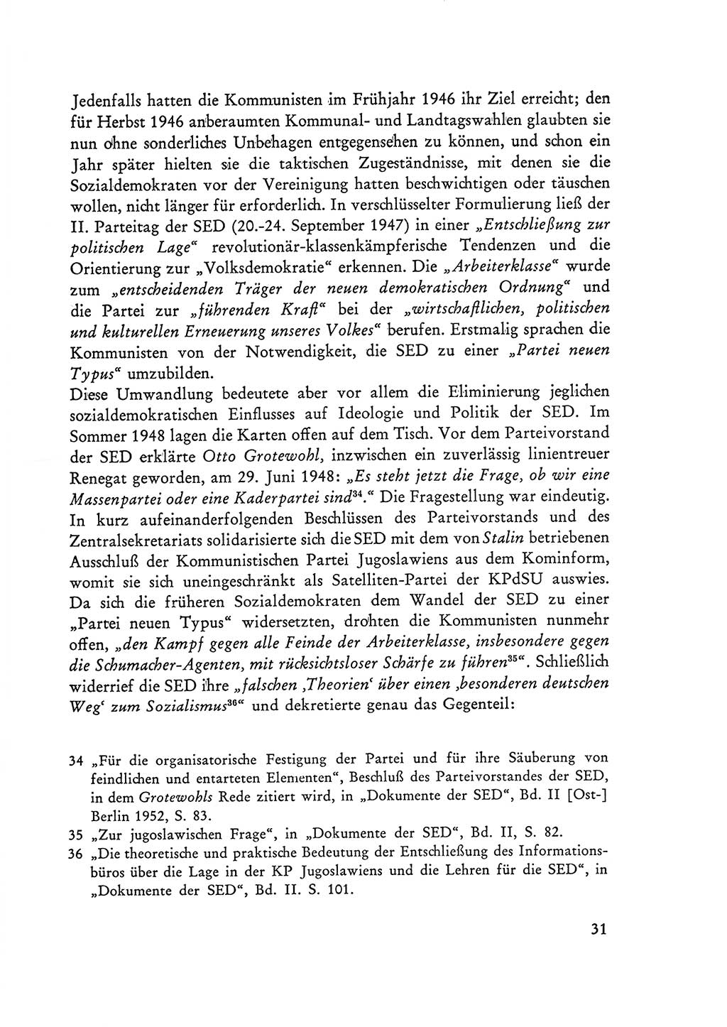 Selbstbehauptung und Widerstand in der Sowjetischen Besatzungszone (SBZ) Deutschlands [Deutsche Demokratische Republik (DDR)] 1964, Seite 31 (Selbstbeh. Wdst. SBZ Dtl. DDR 1964, S. 31)