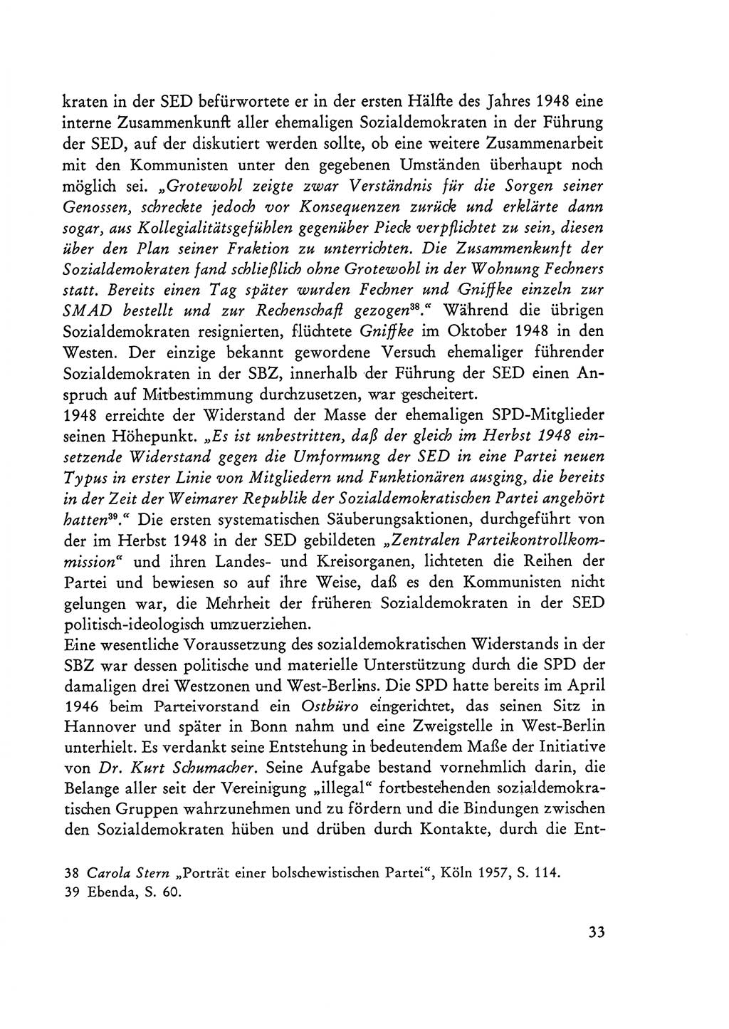 Selbstbehauptung und Widerstand in der Sowjetischen Besatzungszone (SBZ) Deutschlands [Deutsche Demokratische Republik (DDR)] 1964, Seite 33 (Selbstbeh. Wdst. SBZ Dtl. DDR 1964, S. 33)