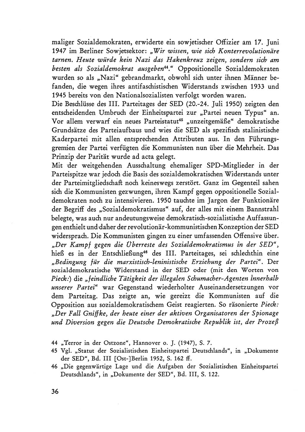 Selbstbehauptung und Widerstand in der Sowjetischen Besatzungszone (SBZ) Deutschlands [Deutsche Demokratische Republik (DDR)] 1964, Seite 36 (Selbstbeh. Wdst. SBZ Dtl. DDR 1964, S. 36)