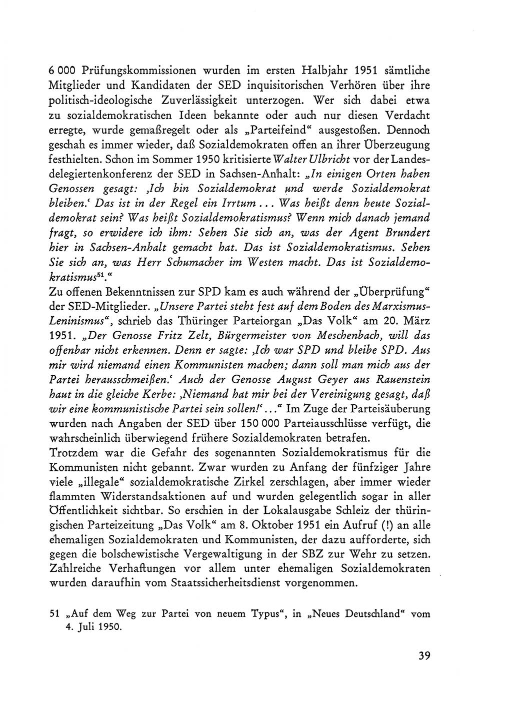 Selbstbehauptung und Widerstand in der Sowjetischen Besatzungszone (SBZ) Deutschlands [Deutsche Demokratische Republik (DDR)] 1964, Seite 39 (Selbstbeh. Wdst. SBZ Dtl. DDR 1964, S. 39)
