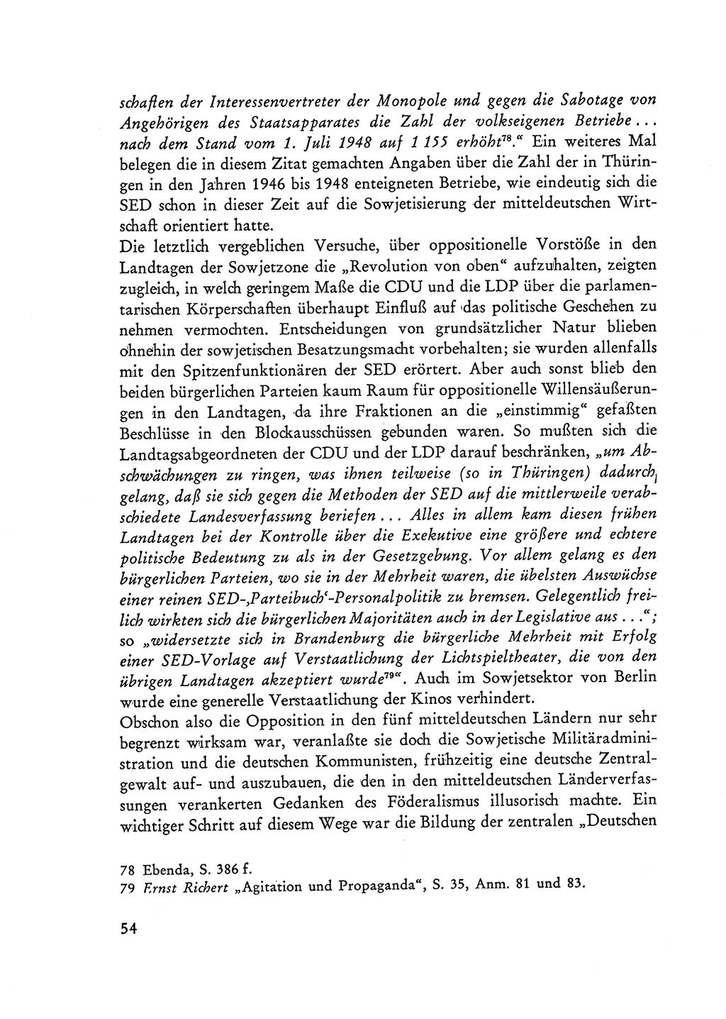 Selbstbehauptung und Widerstand in der Sowjetischen Besatzungszone (SBZ) Deutschlands [Deutsche Demokratische Republik (DDR)] 1964, Seite 54 (Selbstbeh. Wdst. SBZ Dtl. DDR 1964, S. 54)