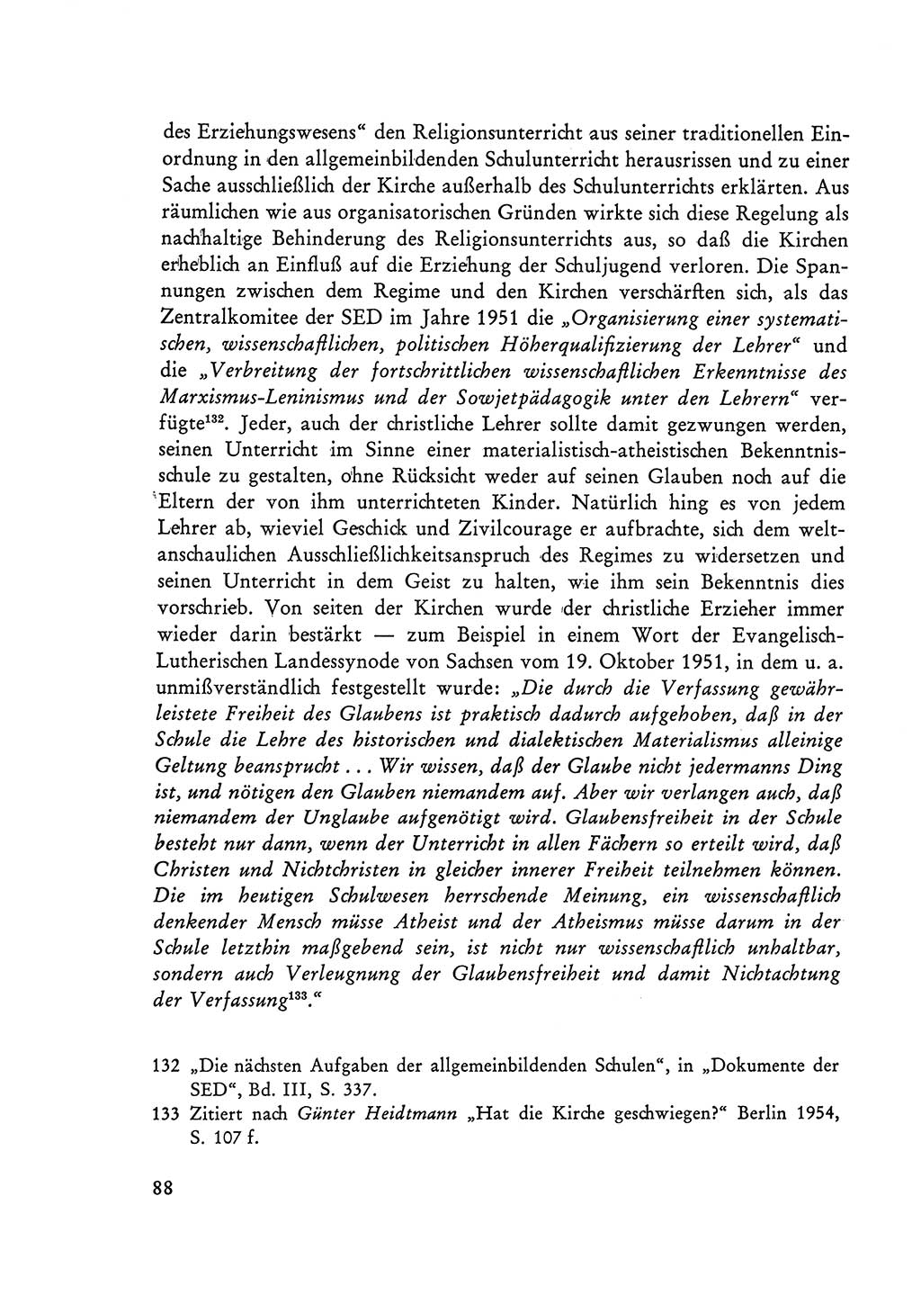 Selbstbehauptung und Widerstand in der Sowjetischen Besatzungszone (SBZ) Deutschlands [Deutsche Demokratische Republik (DDR)] 1964, Seite 88 (Selbstbeh. Wdst. SBZ Dtl. DDR 1964, S. 88)