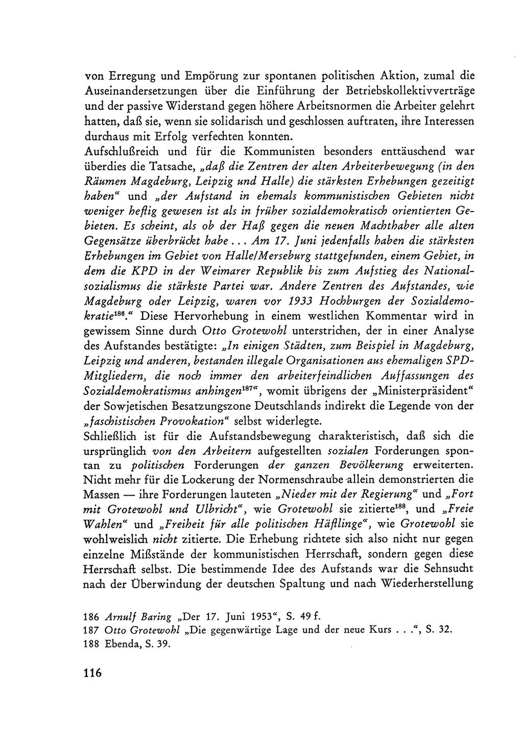 Selbstbehauptung und Widerstand in der Sowjetischen Besatzungszone (SBZ) Deutschlands [Deutsche Demokratische Republik (DDR)] 1964, Seite 116 (Selbstbeh. Wdst. SBZ Dtl. DDR 1964, S. 116)