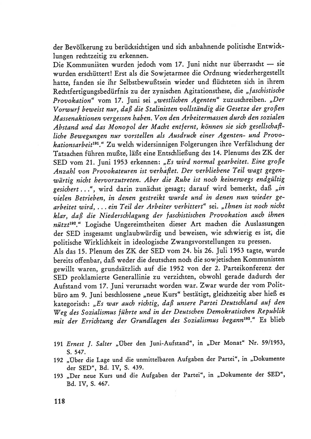 Selbstbehauptung und Widerstand in der Sowjetischen Besatzungszone (SBZ) Deutschlands [Deutsche Demokratische Republik (DDR)] 1964, Seite 118 (Selbstbeh. Wdst. SBZ Dtl. DDR 1964, S. 118)