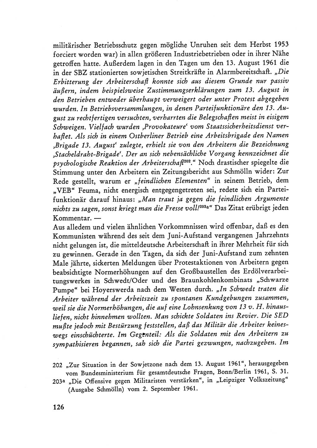 Selbstbehauptung und Widerstand in der Sowjetischen Besatzungszone (SBZ) Deutschlands [Deutsche Demokratische Republik (DDR)] 1964, Seite 126 (Selbstbeh. Wdst. SBZ Dtl. DDR 1964, S. 126)