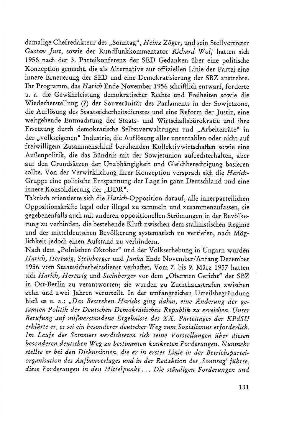 Selbstbehauptung und Widerstand in der Sowjetischen Besatzungszone (SBZ) Deutschlands [Deutsche Demokratische Republik (DDR)] 1964, Seite 131 (Selbstbeh. Wdst. SBZ Dtl. DDR 1964, S. 131)
