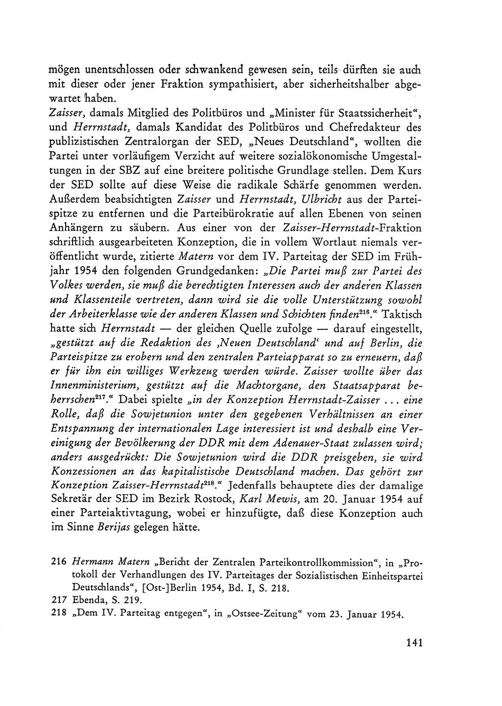 Selbstbehauptung und Widerstand in der Sowjetischen Besatzungszone (SBZ) Deutschlands [Deutsche Demokratische Republik (DDR)] 1964, Seite 141 (Selbstbeh. Wdst. SBZ Dtl. DDR 1964, S. 141)