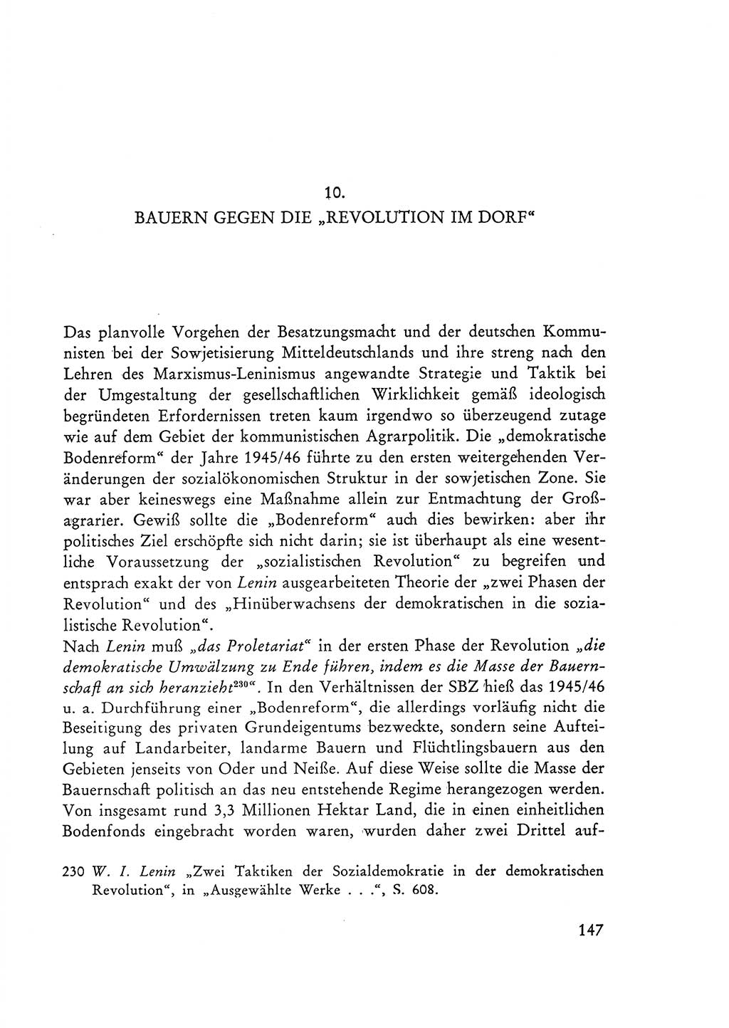 Selbstbehauptung und Widerstand in der Sowjetischen Besatzungszone (SBZ) Deutschlands [Deutsche Demokratische Republik (DDR)] 1964, Seite 147 (Selbstbeh. Wdst. SBZ Dtl. DDR 1964, S. 147)