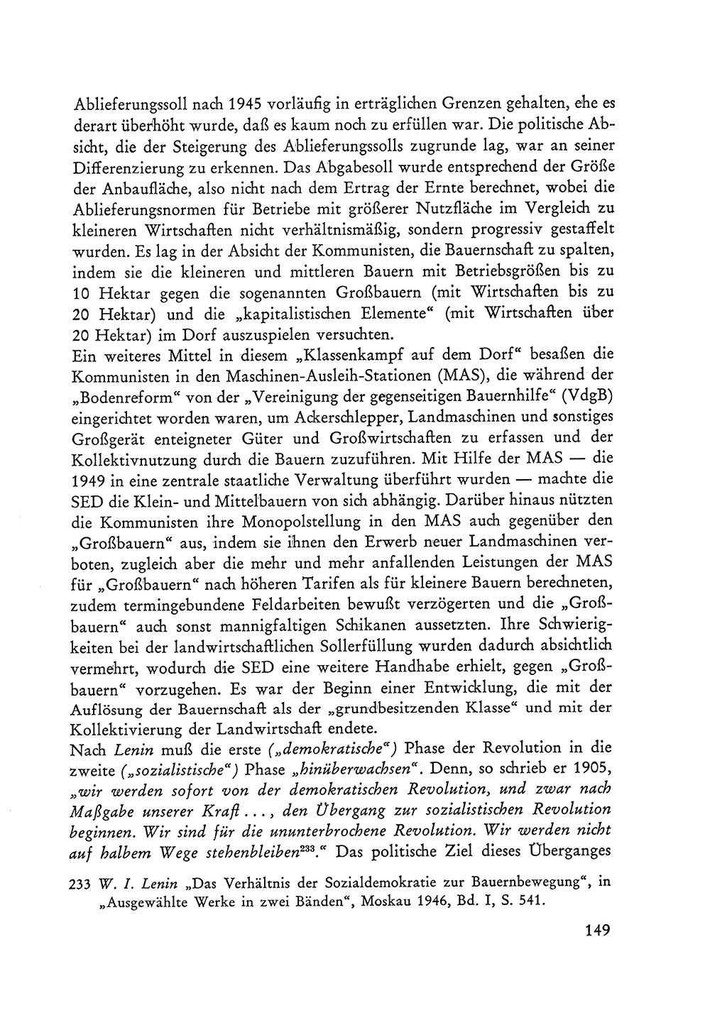 Selbstbehauptung und Widerstand in der Sowjetischen Besatzungszone (SBZ) Deutschlands [Deutsche Demokratische Republik (DDR)] 1964, Seite 149 (Selbstbeh. Wdst. SBZ Dtl. DDR 1964, S. 149)