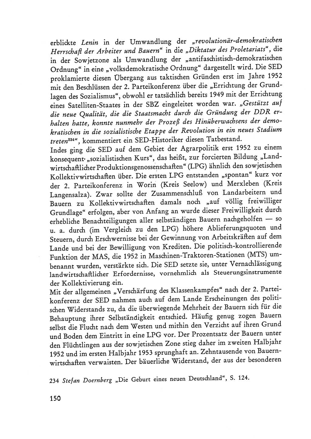Selbstbehauptung und Widerstand in der Sowjetischen Besatzungszone (SBZ) Deutschlands [Deutsche Demokratische Republik (DDR)] 1964, Seite 150 (Selbstbeh. Wdst. SBZ Dtl. DDR 1964, S. 150)