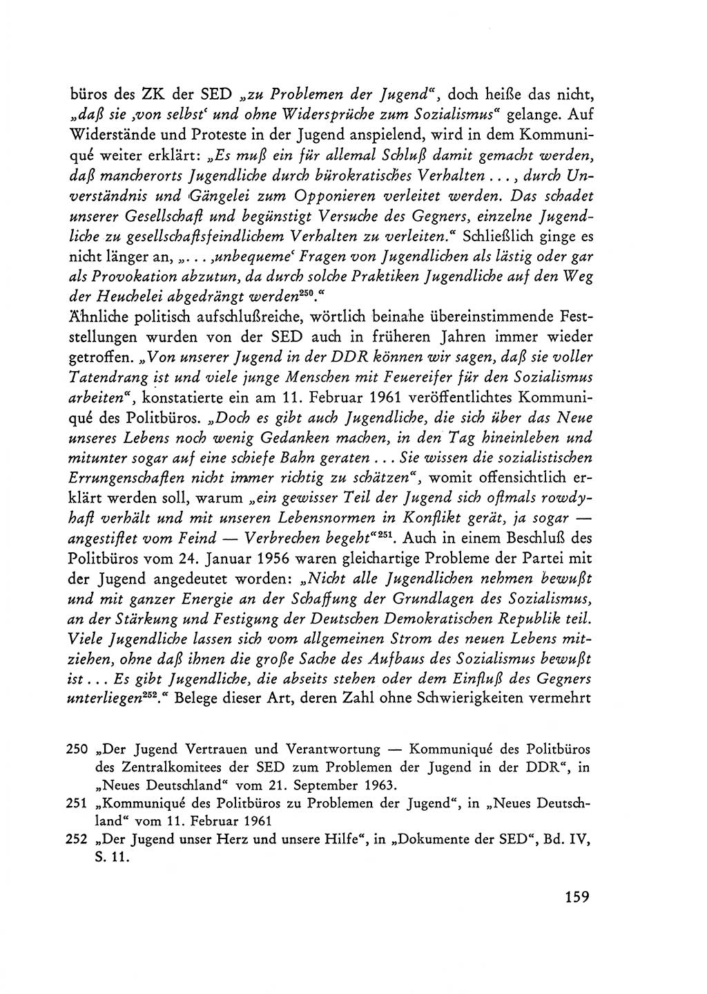 Selbstbehauptung und Widerstand in der Sowjetischen Besatzungszone (SBZ) Deutschlands [Deutsche Demokratische Republik (DDR)] 1964, Seite 159 (Selbstbeh. Wdst. SBZ Dtl. DDR 1964, S. 159)