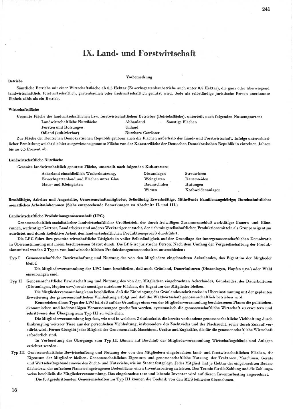 Statistisches Jahrbuch der Deutschen Demokratischen Republik (DDR) 1964, Seite 241 (Stat. Jb. DDR 1964, S. 241)