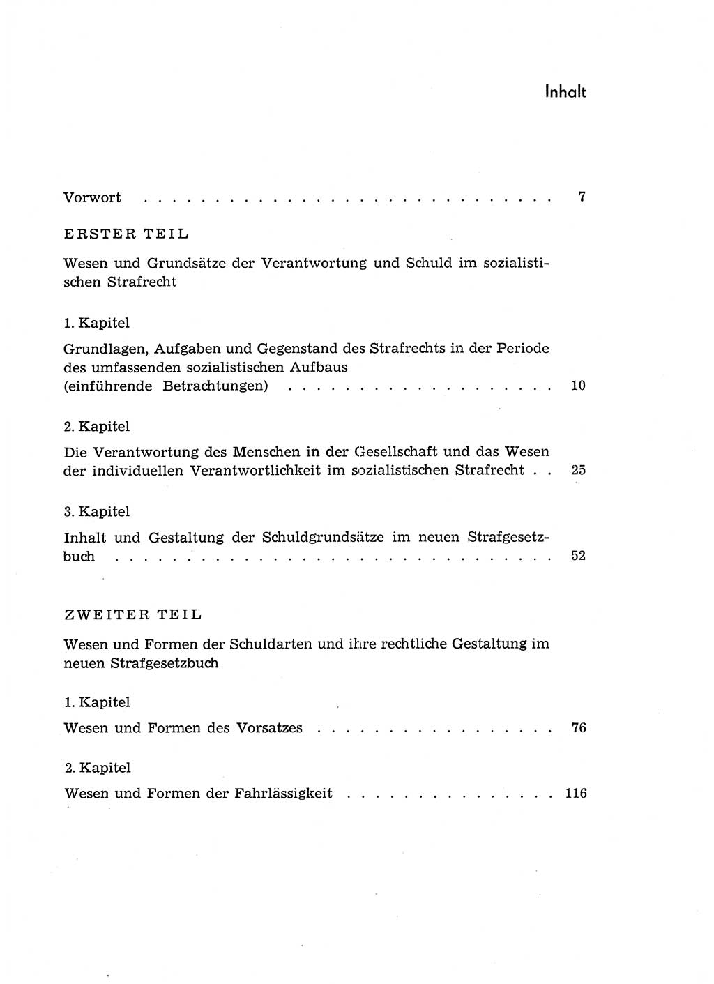 Verantwortung und Schuld im neuen Strafgesetzbuch (StGB) [Deutsche Demokratische Republik (DDR)] 1964, Seite 5 (Verantw. Sch. StGB DDR 1964, S. 5)
