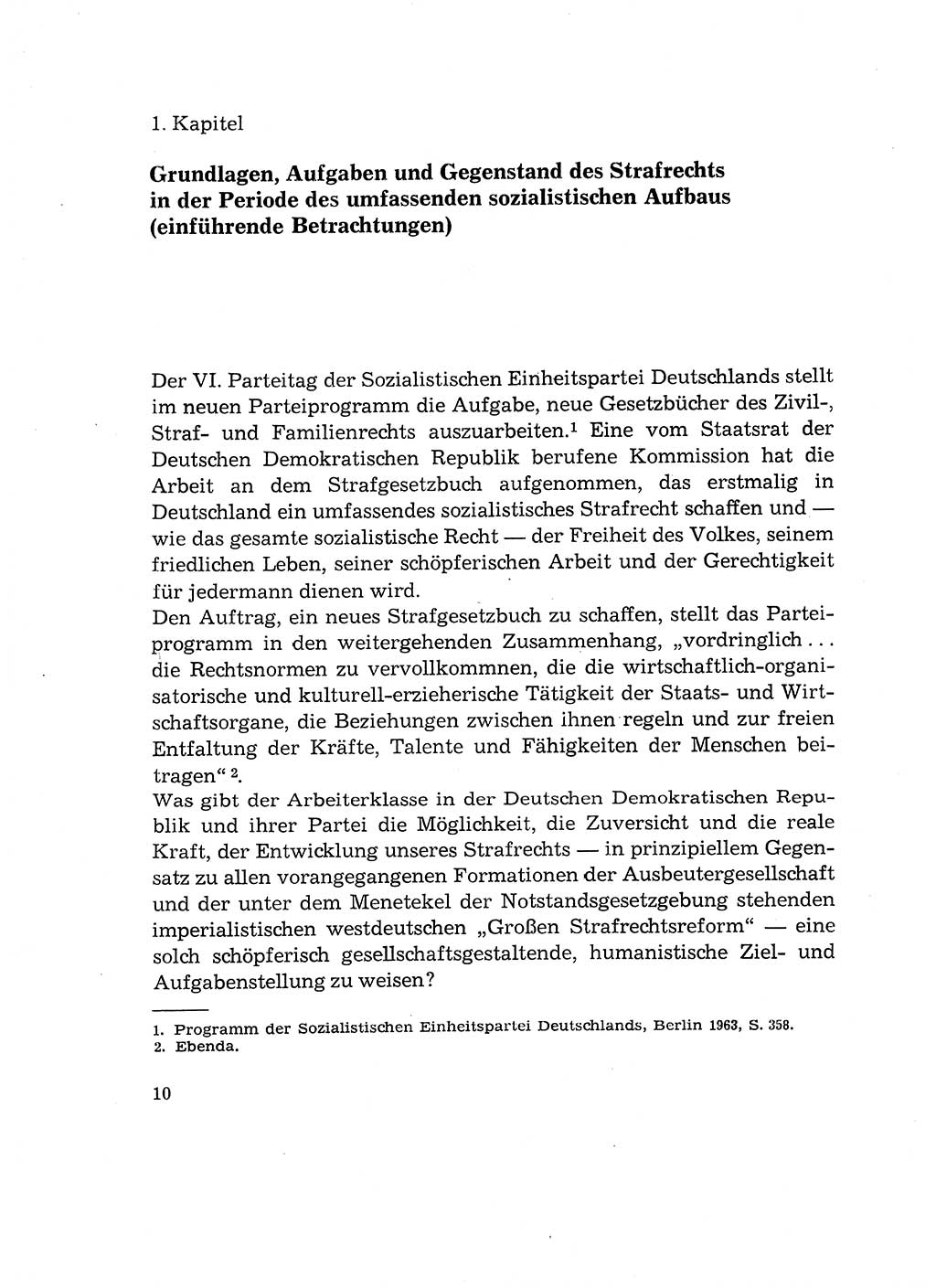 Verantwortung und Schuld im neuen Strafgesetzbuch (StGB) [Deutsche Demokratische Republik (DDR)] 1964, Seite 10 (Verantw. Sch. StGB DDR 1964, S. 10)