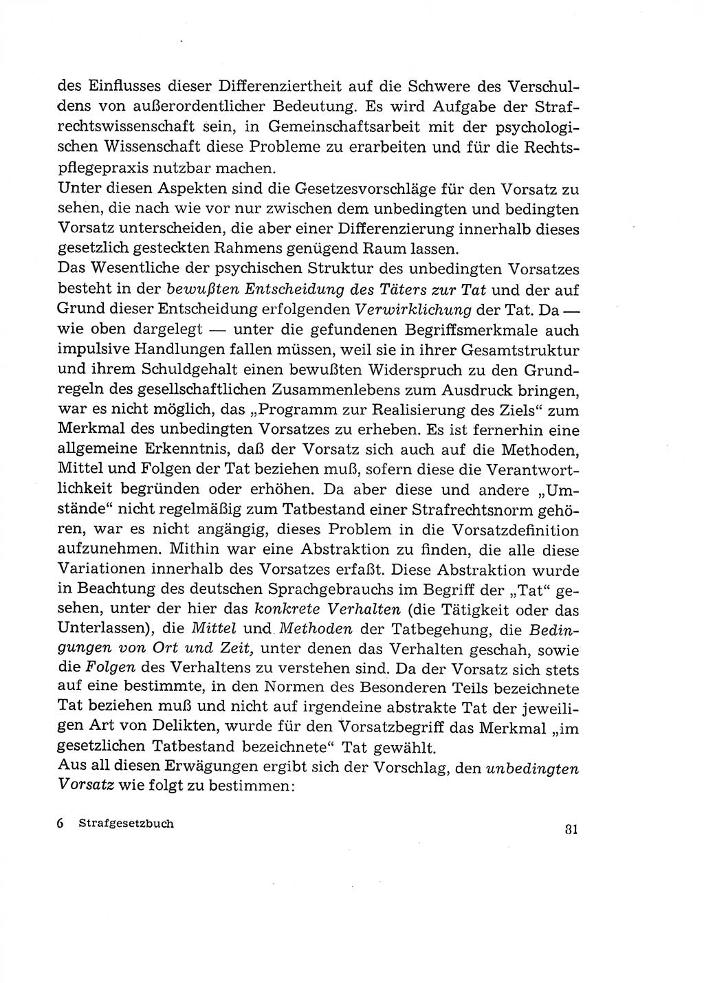 Verantwortung und Schuld im neuen Strafgesetzbuch (StGB) [Deutsche Demokratische Republik (DDR)] 1964, Seite 81 (Verantw. Sch. StGB DDR 1964, S. 81)