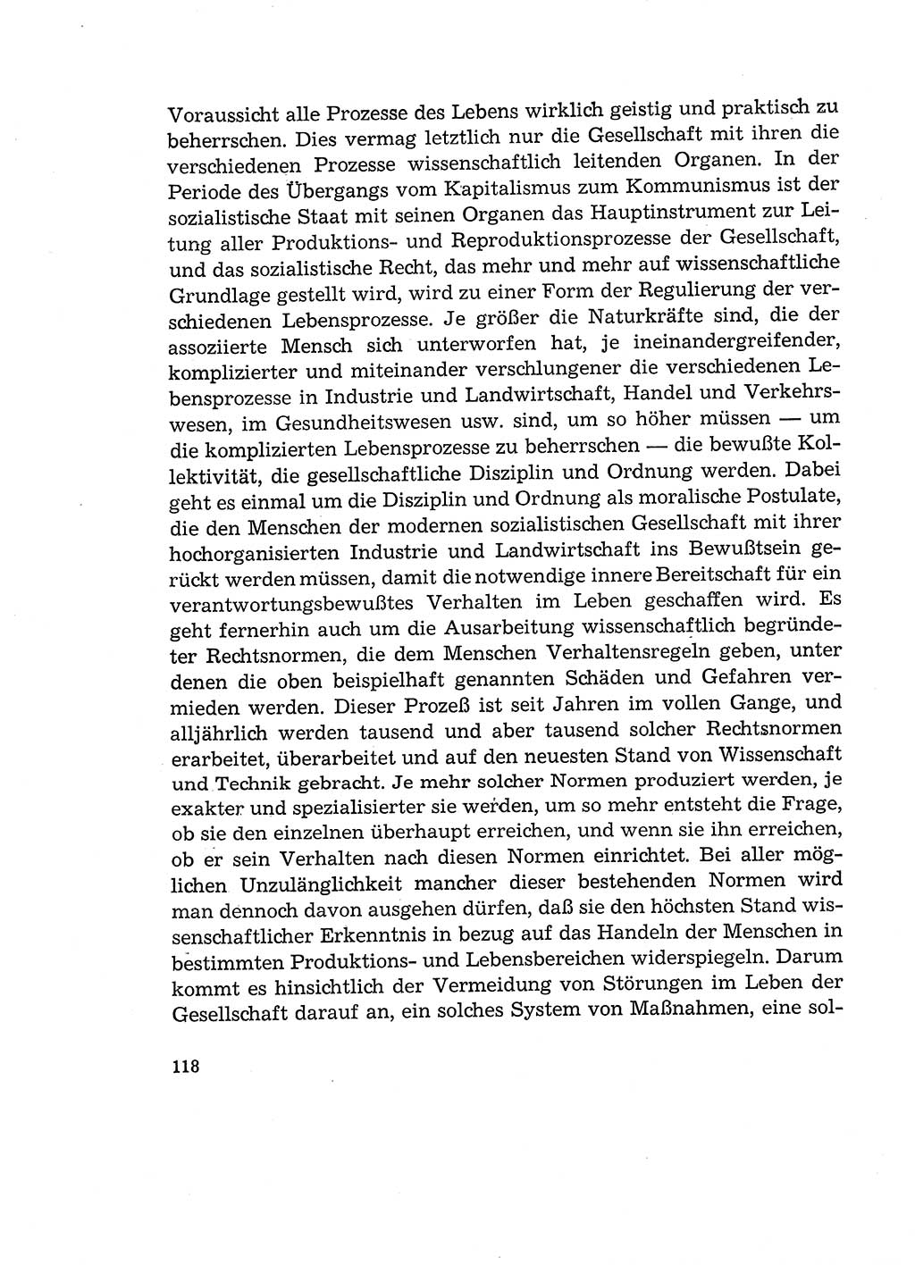 Verantwortung und Schuld im neuen Strafgesetzbuch (StGB) [Deutsche Demokratische Republik (DDR)] 1964, Seite 118 (Verantw. Sch. StGB DDR 1964, S. 118)