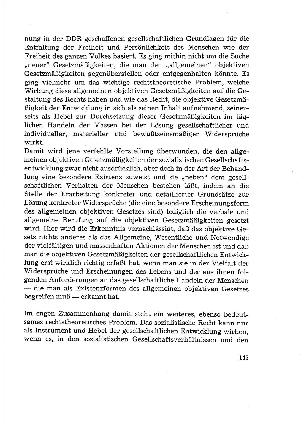 Verantwortung und Schuld im neuen Strafgesetzbuch (StGB) [Deutsche Demokratische Republik (DDR)] 1964, Seite 145 (Verantw. Sch. StGB DDR 1964, S. 145)