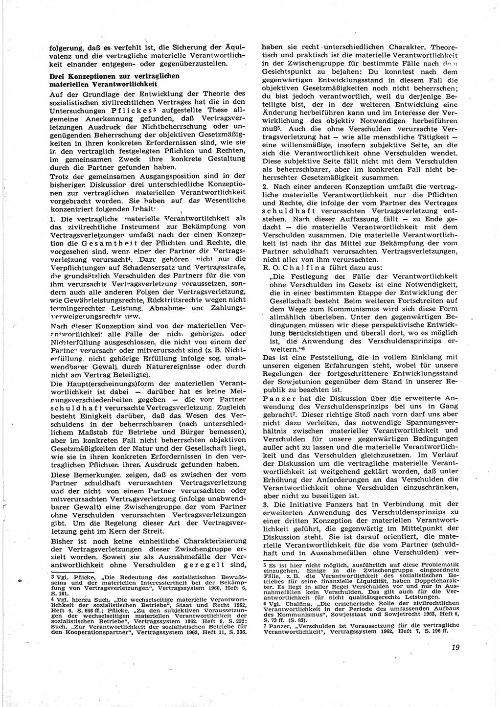 Neue Justiz (NJ), Zeitschrift für Recht und Rechtswissenschaft [Deutsche Demokratische Republik (DDR)], 18. Jahrgang 1964, Seite 19 (NJ DDR 1964, S. 19)
