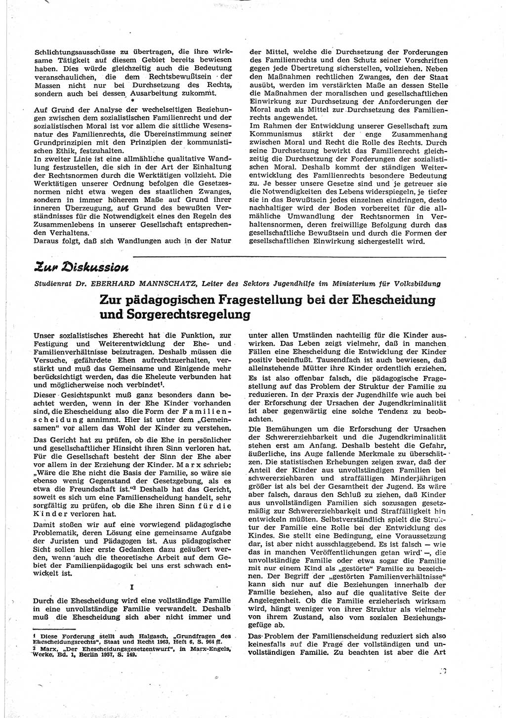 Neue Justiz (NJ), Zeitschrift für Recht und Rechtswissenschaft [Deutsche Demokratische Republik (DDR)], 18. Jahrgang 1964, Seite 43 (NJ DDR 1964, S. 43)