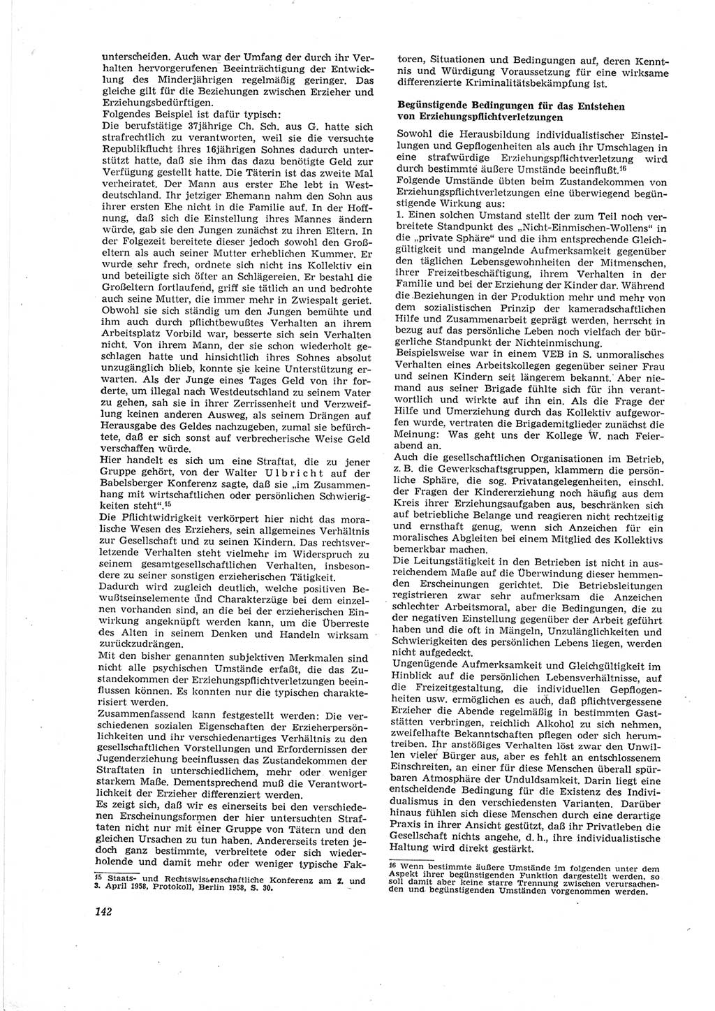 Neue Justiz (NJ), Zeitschrift für Recht und Rechtswissenschaft [Deutsche Demokratische Republik (DDR)], 18. Jahrgang 1964, Seite 142 (NJ DDR 1964, S. 142)