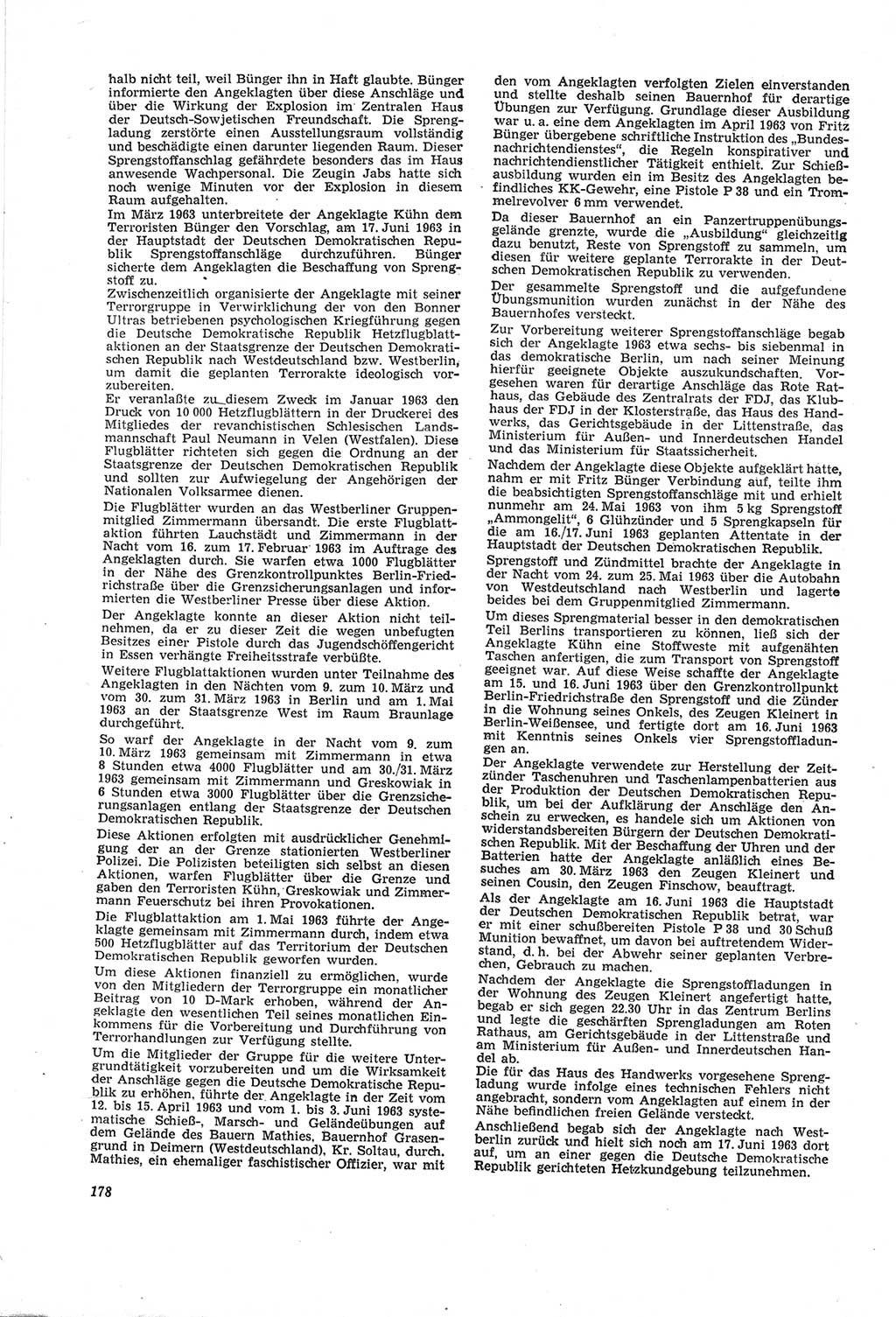 Neue Justiz (NJ), Zeitschrift für Recht und Rechtswissenschaft [Deutsche Demokratische Republik (DDR)], 18. Jahrgang 1964, Seite 178 (NJ DDR 1964, S. 178)