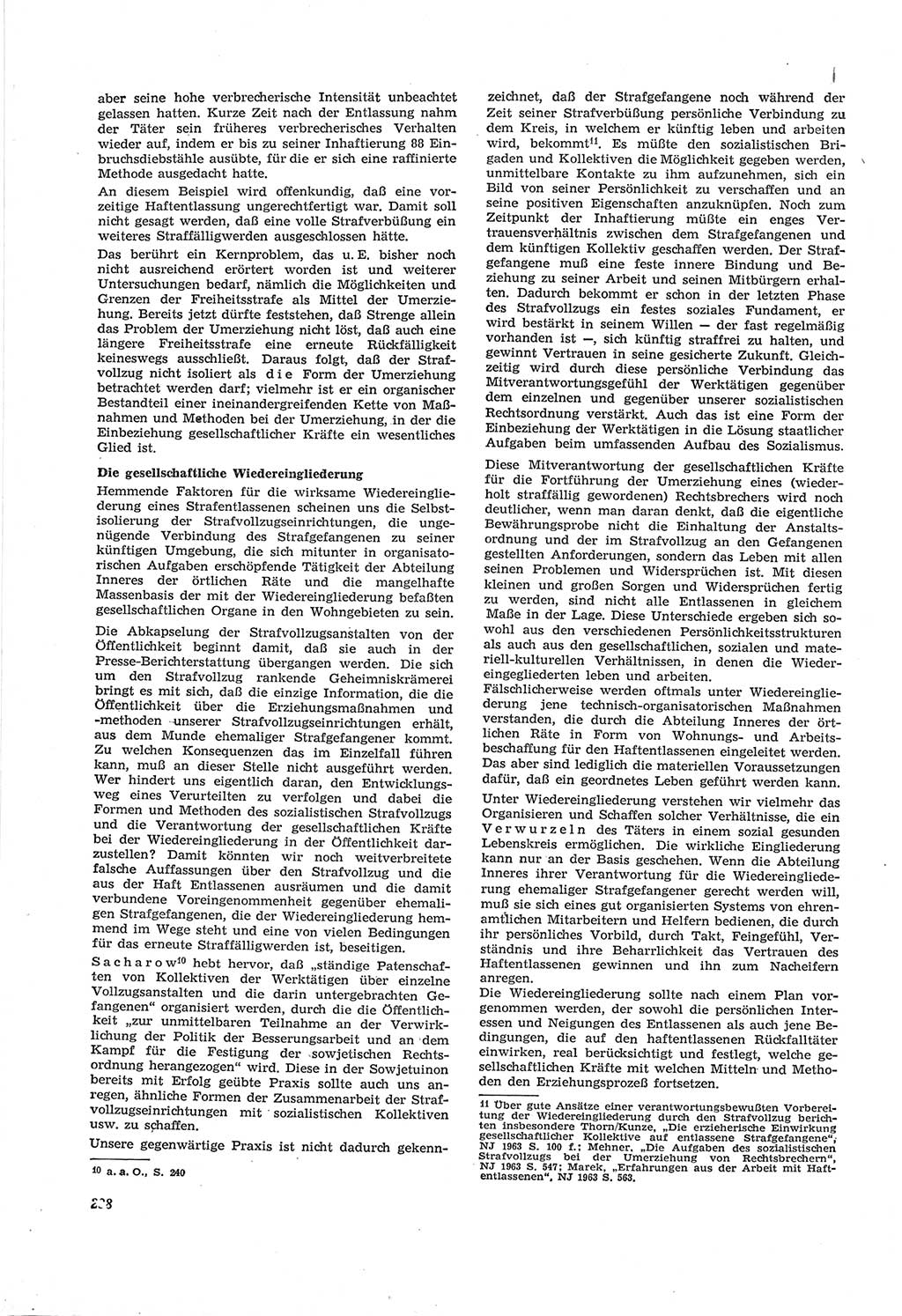 Neue Justiz (NJ), Zeitschrift für Recht und Rechtswissenschaft [Deutsche Demokratische Republik (DDR)], 18. Jahrgang 1964, Seite 238 (NJ DDR 1964, S. 238)