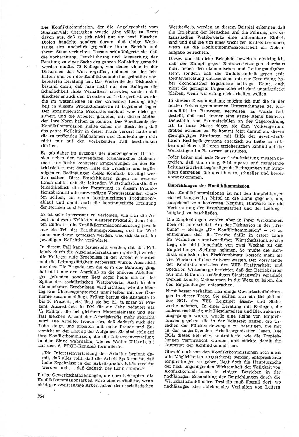 Neue Justiz (NJ), Zeitschrift für Recht und Rechtswissenschaft [Deutsche Demokratische Republik (DDR)], 18. Jahrgang 1964, Seite 354 (NJ DDR 1964, S. 354)