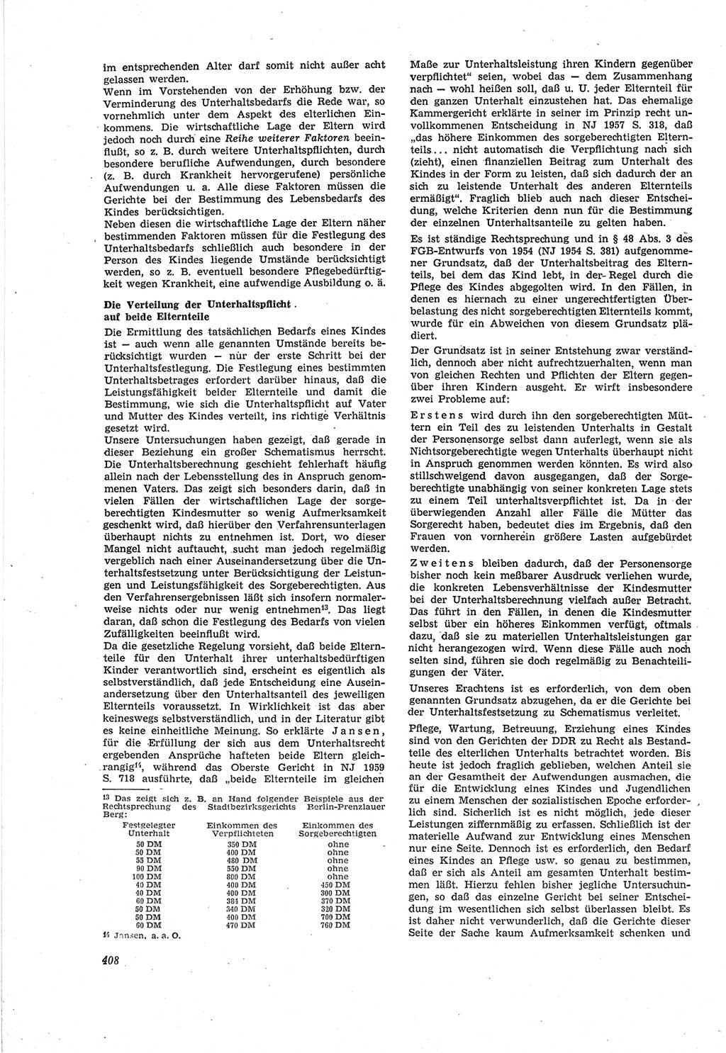 Neue Justiz (NJ), Zeitschrift für Recht und Rechtswissenschaft [Deutsche Demokratische Republik (DDR)], 18. Jahrgang 1964, Seite 408 (NJ DDR 1964, S. 408)