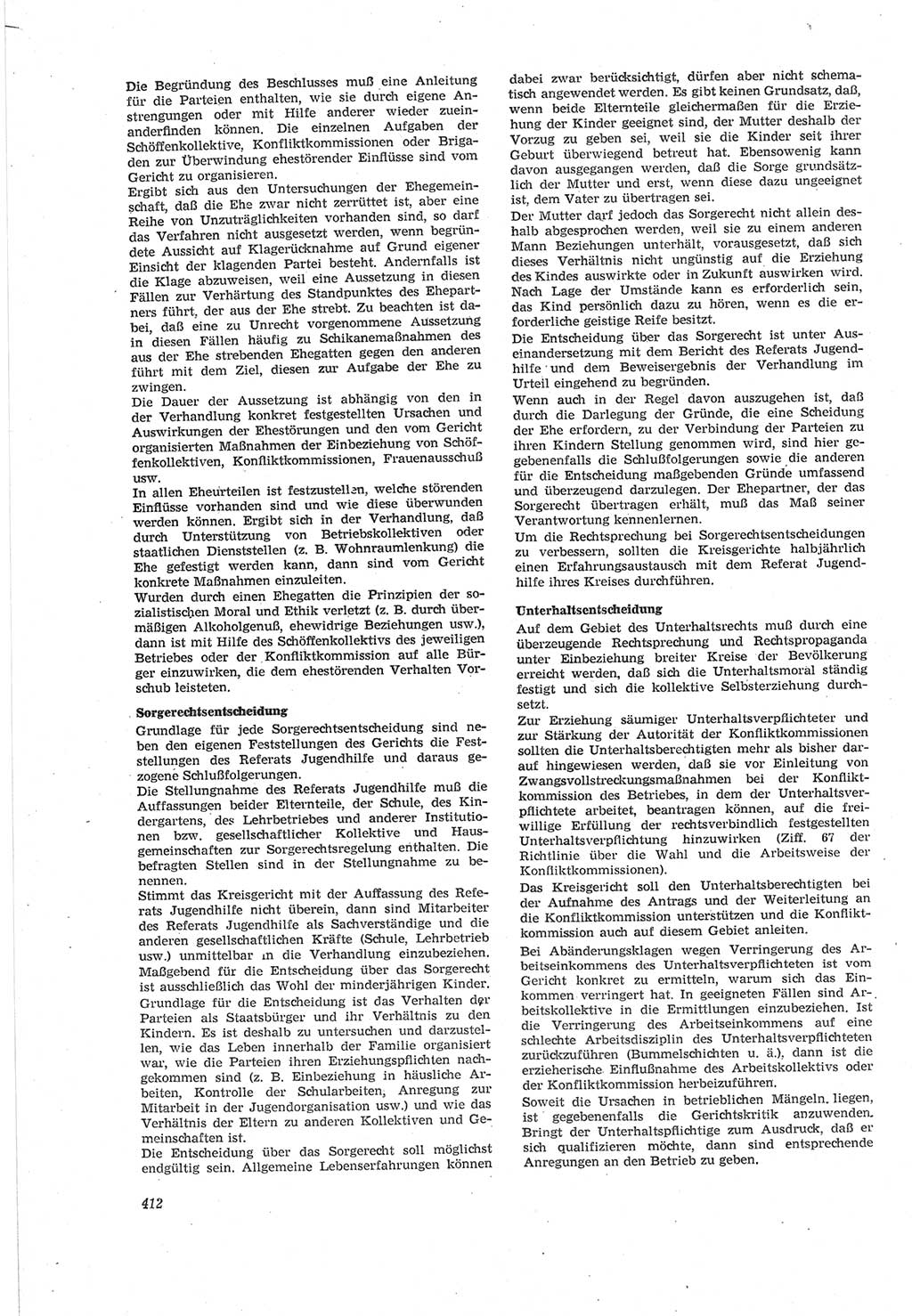 Neue Justiz (NJ), Zeitschrift für Recht und Rechtswissenschaft [Deutsche Demokratische Republik (DDR)], 18. Jahrgang 1964, Seite 412 (NJ DDR 1964, S. 412)