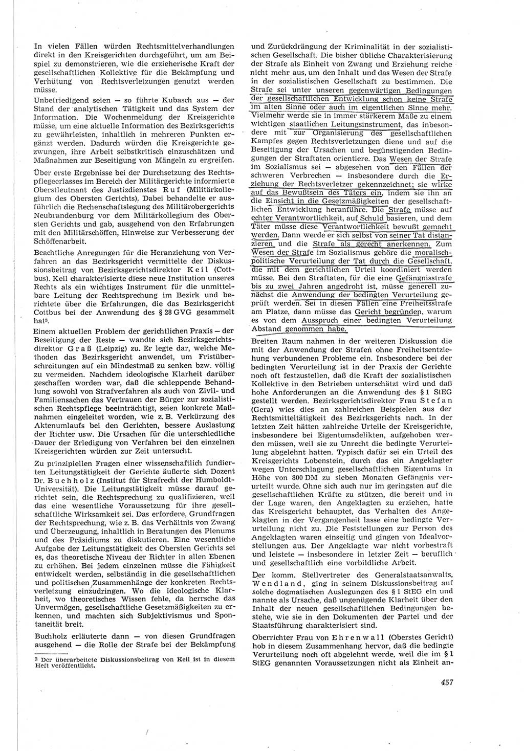 Neue Justiz (NJ), Zeitschrift für Recht und Rechtswissenschaft [Deutsche Demokratische Republik (DDR)], 18. Jahrgang 1964, Seite 457 (NJ DDR 1964, S. 457)
