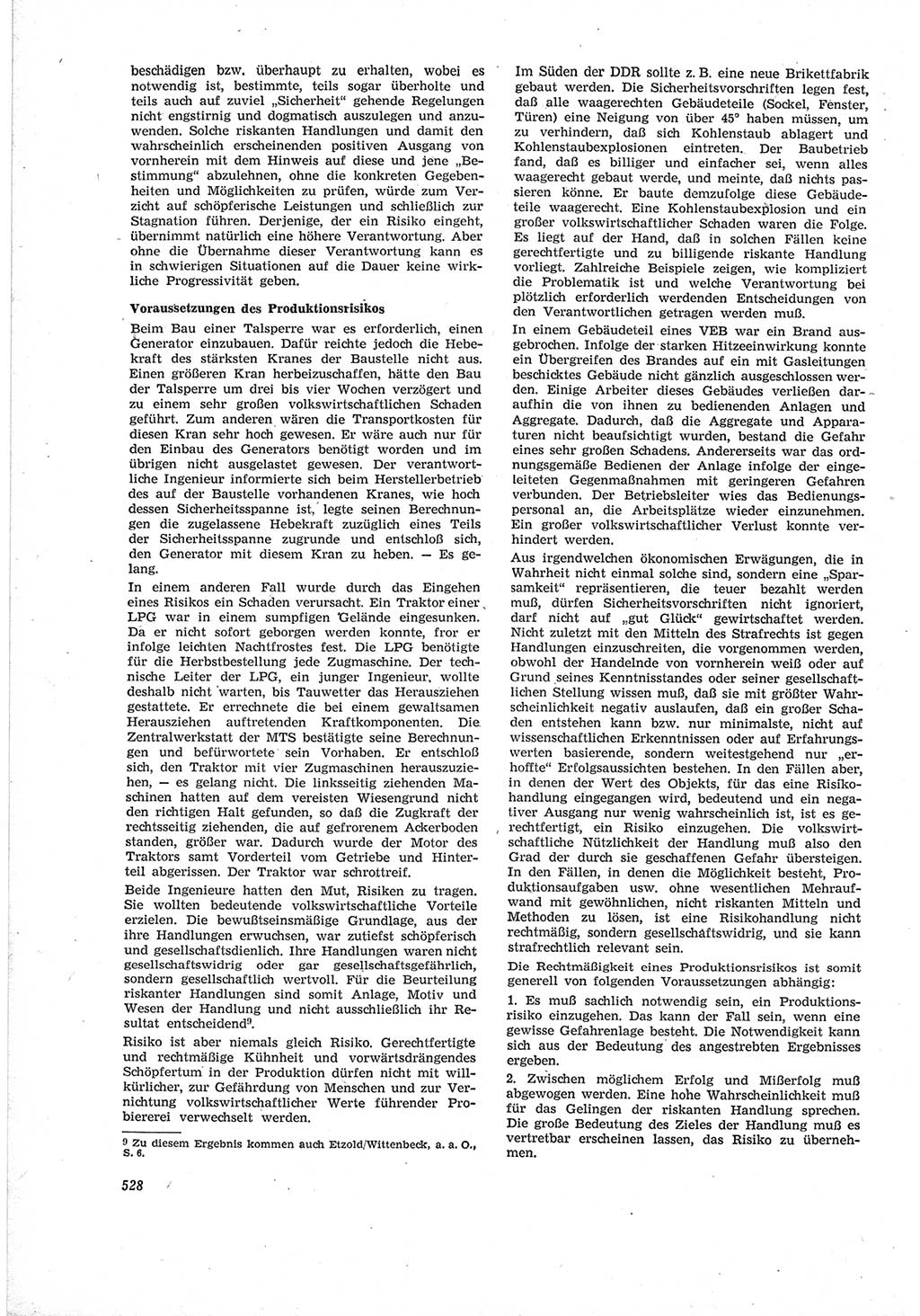 Neue Justiz (NJ), Zeitschrift für Recht und Rechtswissenschaft [Deutsche Demokratische Republik (DDR)], 18. Jahrgang 1964, Seite 528 (NJ DDR 1964, S. 528)