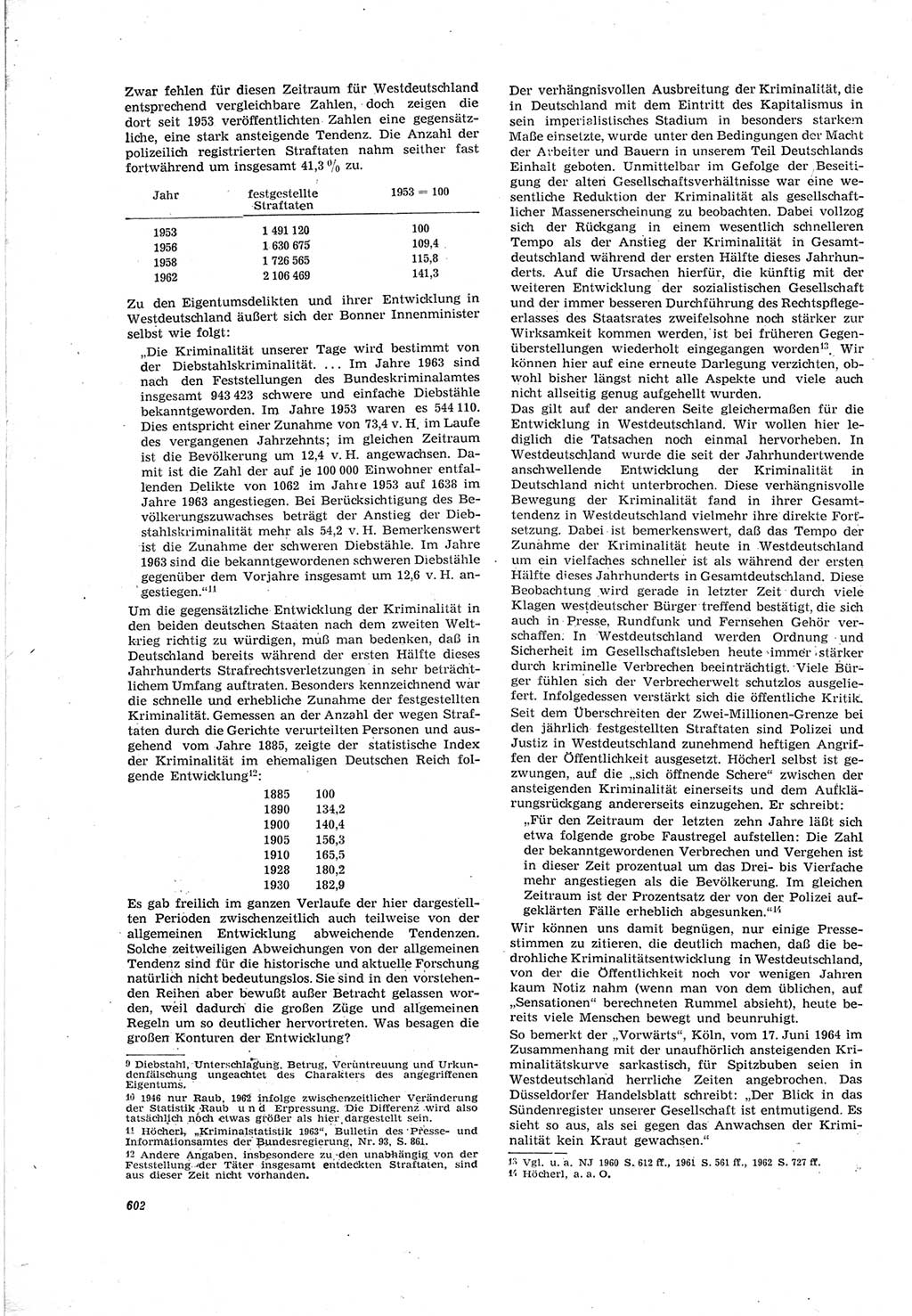 Neue Justiz (NJ), Zeitschrift für Recht und Rechtswissenschaft [Deutsche Demokratische Republik (DDR)], 18. Jahrgang 1964, Seite 602 (NJ DDR 1964, S. 602)