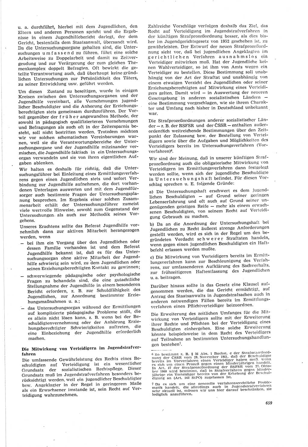 Neue Justiz (NJ), Zeitschrift für Recht und Rechtswissenschaft [Deutsche Demokratische Republik (DDR)], 18. Jahrgang 1964, Seite 659 (NJ DDR 1964, S. 659)