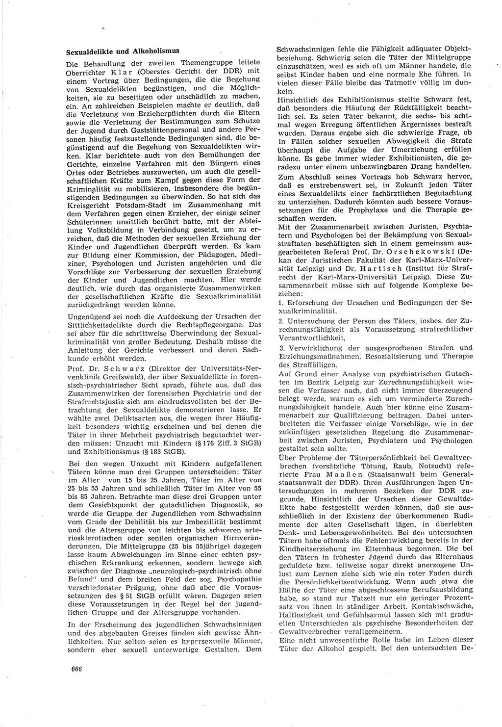 Neue Justiz (NJ), Zeitschrift für Recht und Rechtswissenschaft [Deutsche Demokratische Republik (DDR)], 18. Jahrgang 1964, Seite 666 (NJ DDR 1964, S. 666)