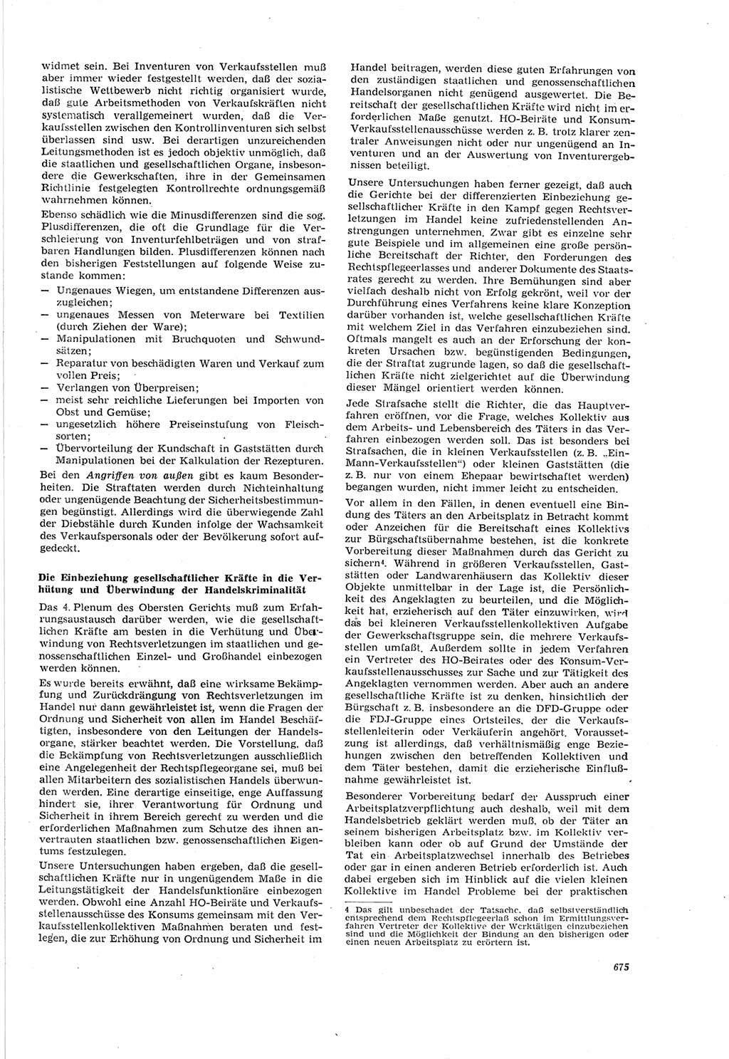 Neue Justiz (NJ), Zeitschrift für Recht und Rechtswissenschaft [Deutsche Demokratische Republik (DDR)], 18. Jahrgang 1964, Seite 675 (NJ DDR 1964, S. 675)