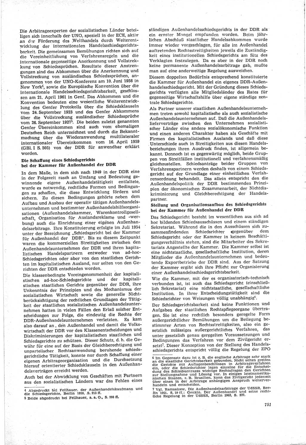 Neue Justiz (NJ), Zeitschrift für Recht und Rechtswissenschaft [Deutsche Demokratische Republik (DDR)], 18. Jahrgang 1964, Seite 751 (NJ DDR 1964, S. 751)